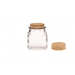Słoiczek 120 ml zatyczka korkowa